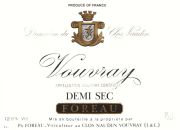 Vouvray-Clos Naudin ½sec 1990